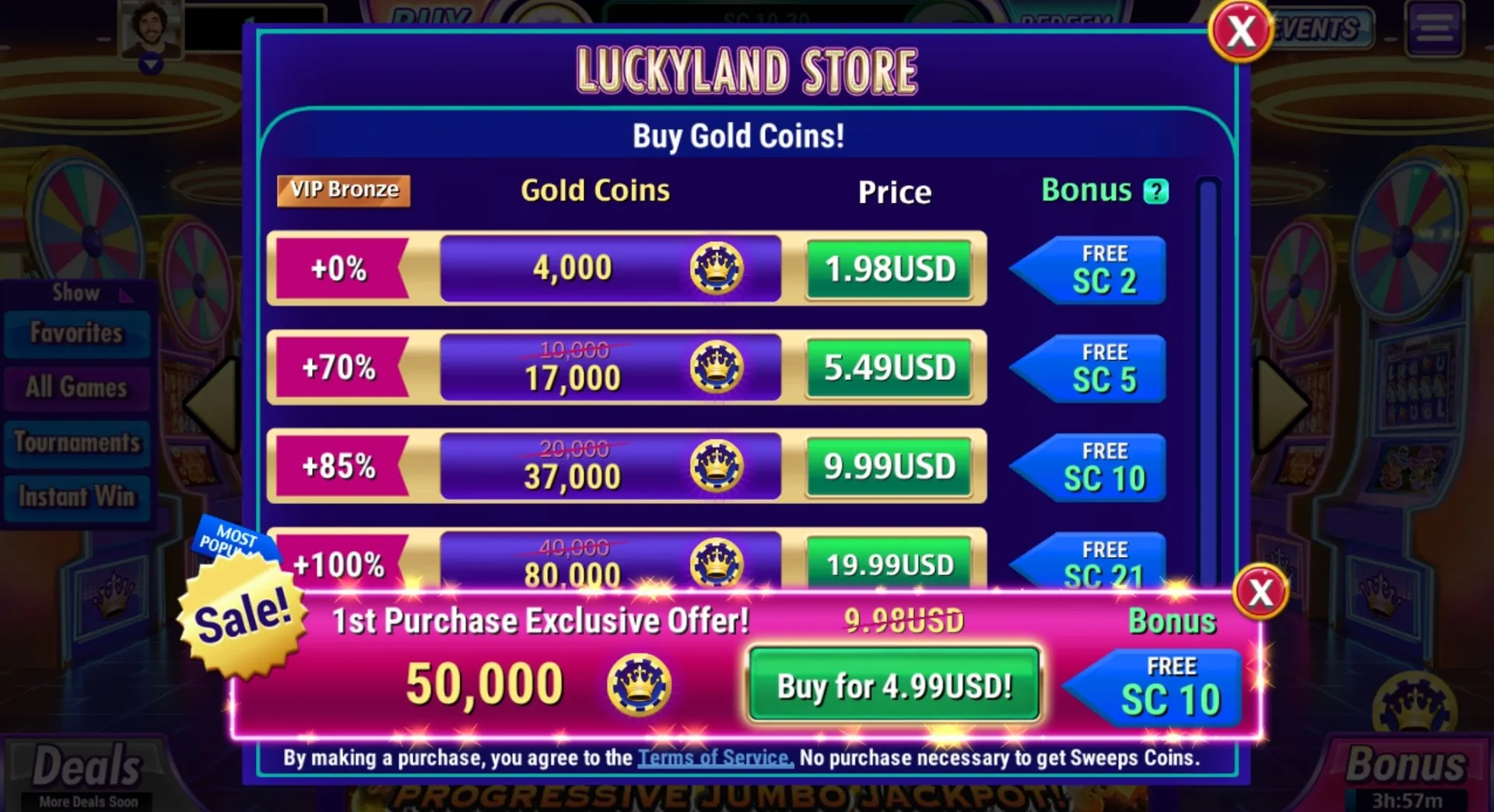 Winzada777 login